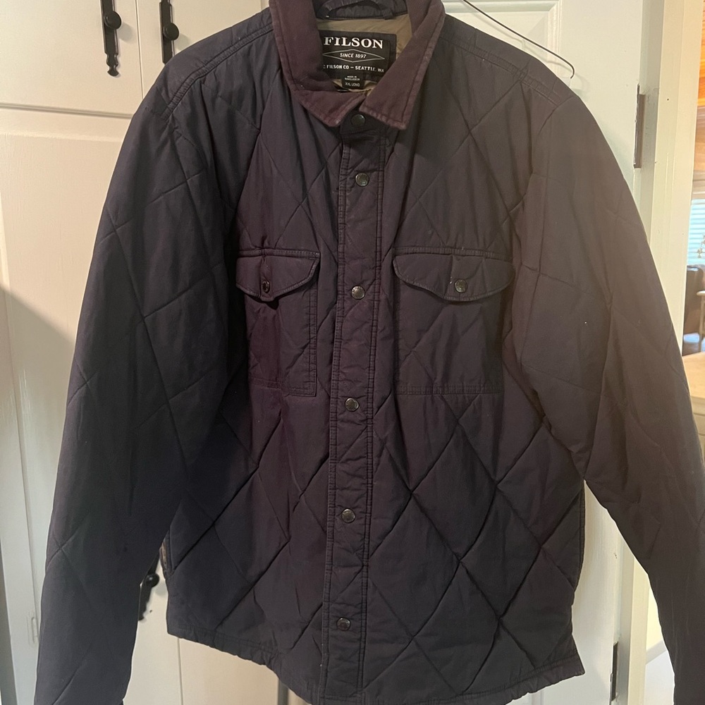 Filson xxl hyder quilted Jac shirt.